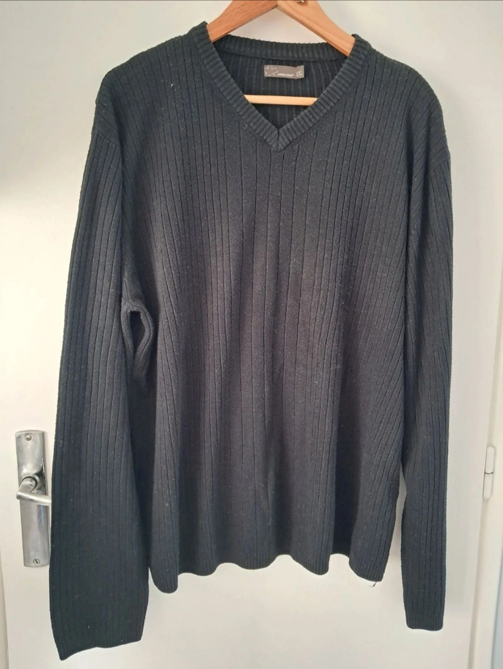 Pull noir unis taille XXL